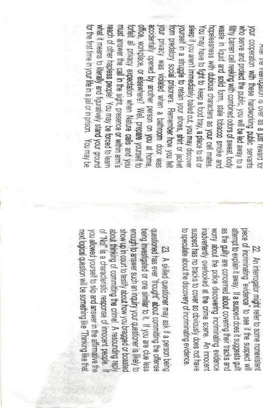 A TVAlUTT 1o UVET @o @ St Teward for  these hardworking public servarts  the publc, you will be led away to a  with comr [  g \ you may ﬁs_. ___Zs&s‘%:égs.,;e  predalory socil prisoners. Remember how you fot Your privacy was vioated when a balhvoom door was  nonexistent the suspect wil  a0 inqiry your Eﬁgsgsigg  iting the crime! ,>§§§ Teply of "Nol’ls 1ic response of nocent peape [f you alowed y¢ sip and answeer n the affimative e  nextlogial queston il be sometring fie Thinking ke that 